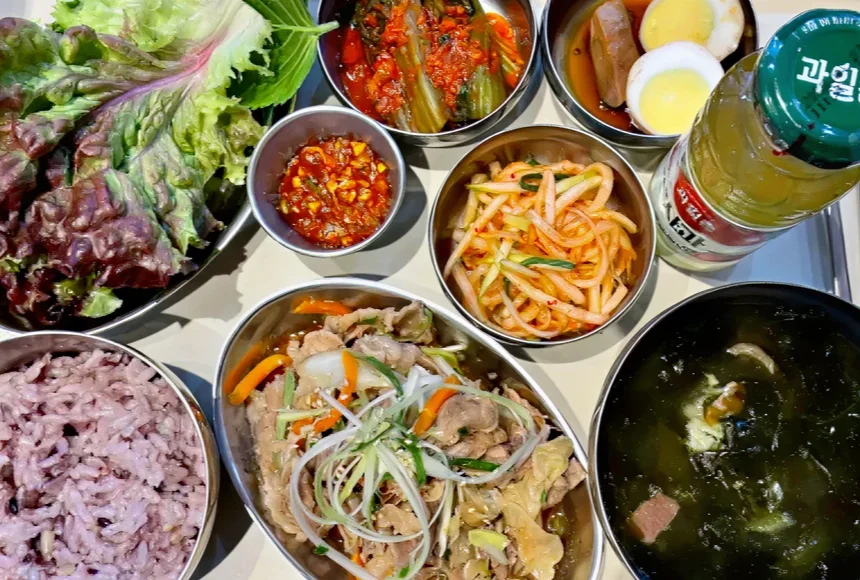 치유본 한식 치유밥상 정식